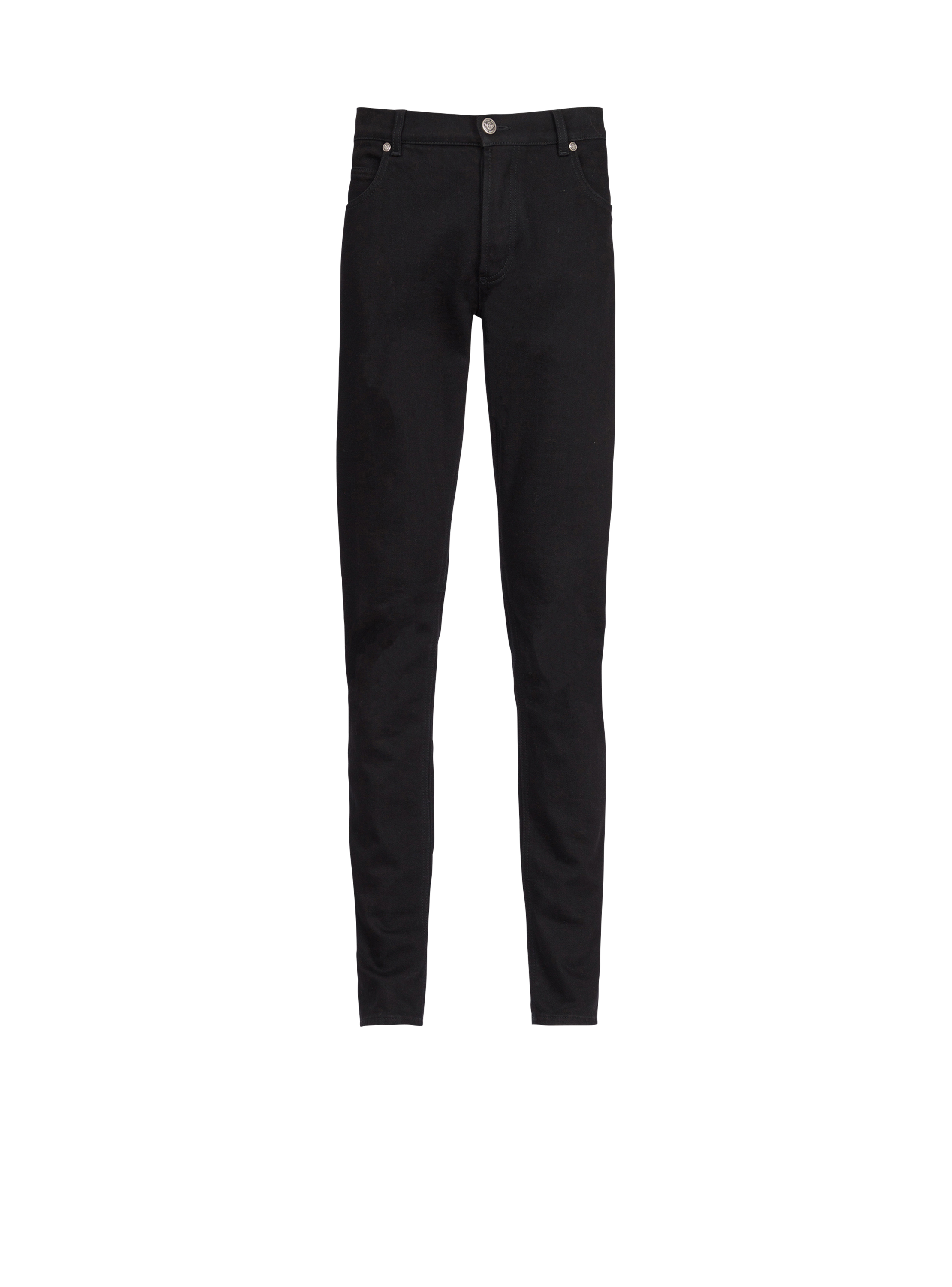 Slim cut cotton jeans - Men | BALMAIN