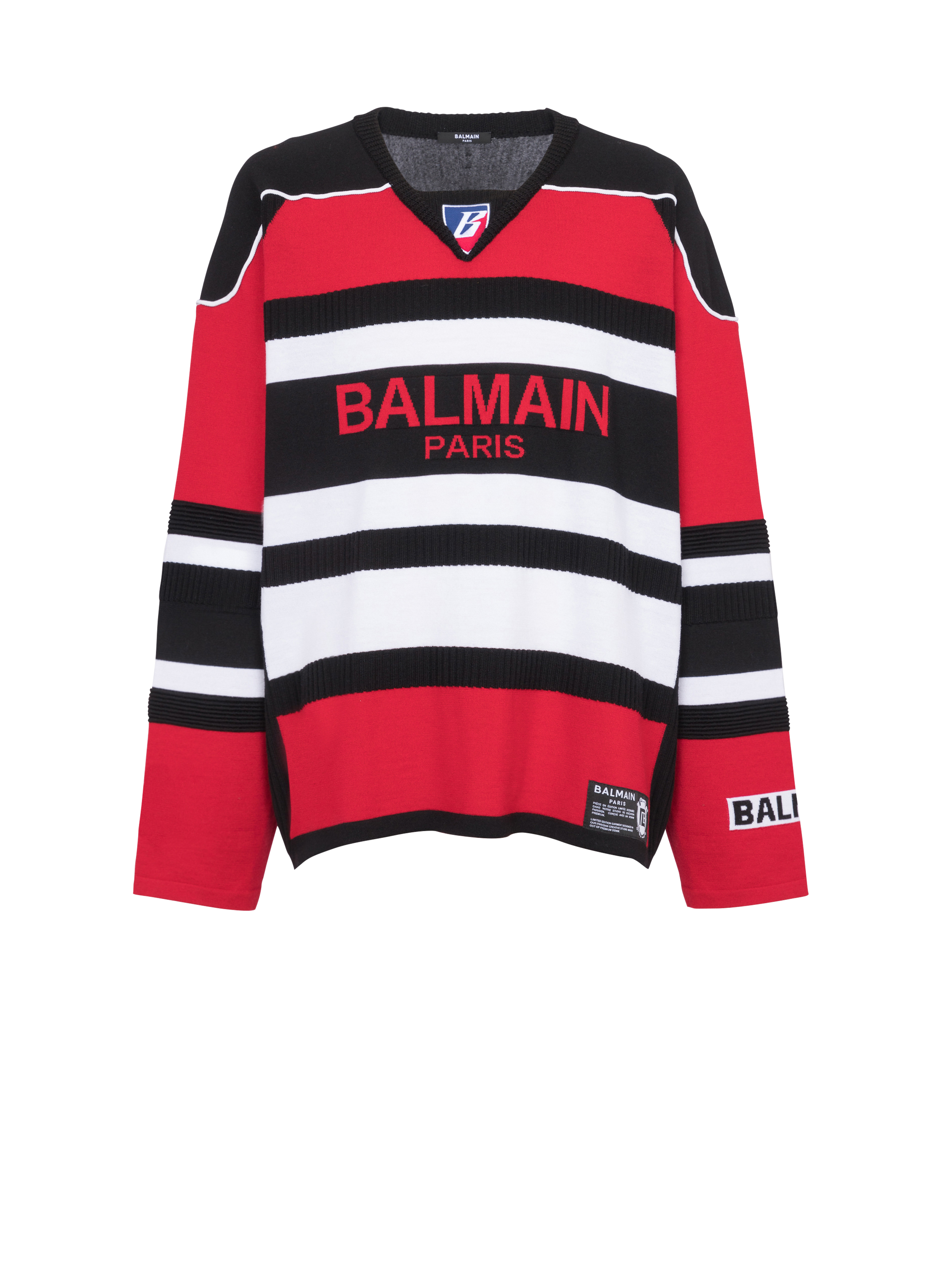 B-Sporty Boxy sweater, red